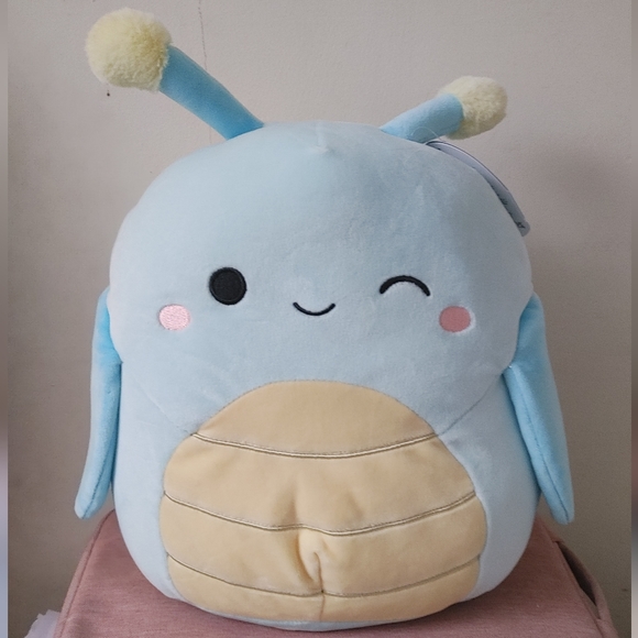 11" Summer 2023 Squishmallows Giles The Blue Grasshopper Brand New Release HTF - Picture 1 of 2